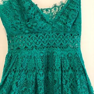 ASOS Midi Dress - Green Size 8